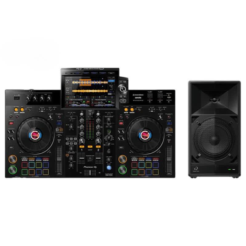 Pioneer XDJ-RX3 All-in-one DJ System with WAVE-EIGHT Portable Speaker (CN version)