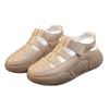 Platform Chunky Sandals Hollow Out Thick Sole Shoes Off White Shoes Zapatos Mujer Retro Footwear Female Casual Shoes 2024