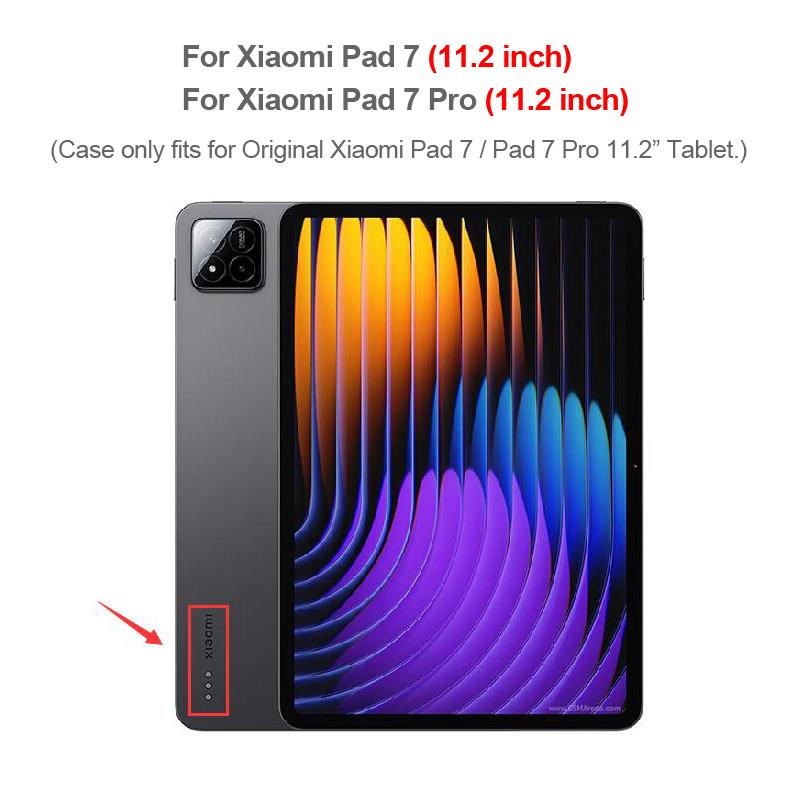 Case For Funda Xiaomi Pad 7 8 Pro 11.2 inch Soft Cowboy Stand Flip Cover For Coque Poco Pad X1 11.2" Tablet Cover