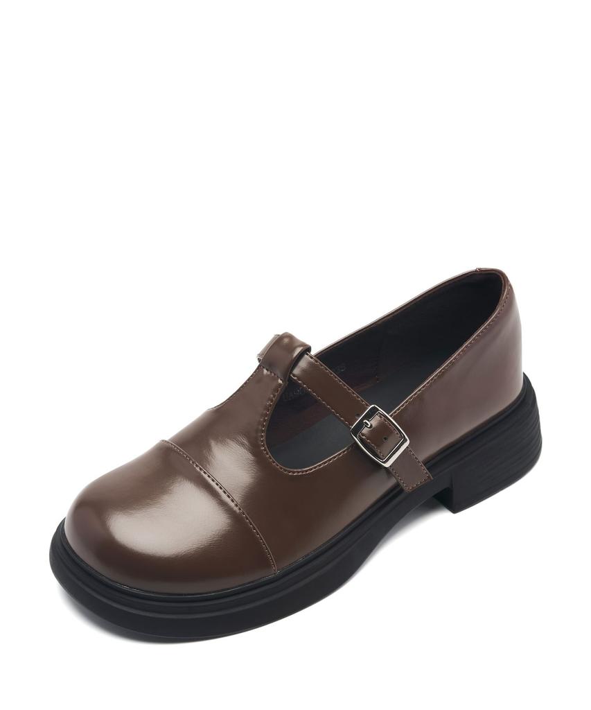 Лоферы Mary Jane Spur Comp 3,5 см -Ua9067 (2Цвет)