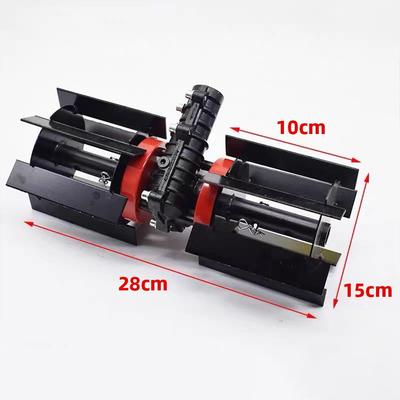 Универсальная прецизионная литая газонокосилка Аксессуар для газонокосилки Прямой косой нож Рыхление траншей Прополка Глубокая вспашка Колесо