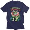 Male Tigrrullini Watermellini Italian Brainrot Meme T Shirt Summer Short Sleeve 100 Cotton Tshirt Fashion Graphic Tee Tops