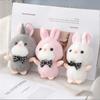 12 Cm Cute Rabbit Plush Toy Stuffed Bunny Doll To Send Girls Birthday Gift Rag Doll Chritmas Small Present