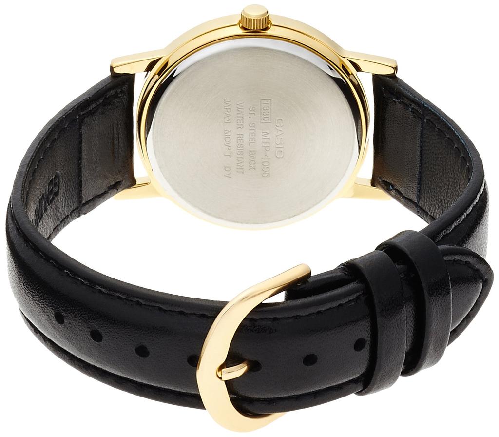 Casio Импортные Аналоговые Наручные Часы Черные MTP-1095Q-7B