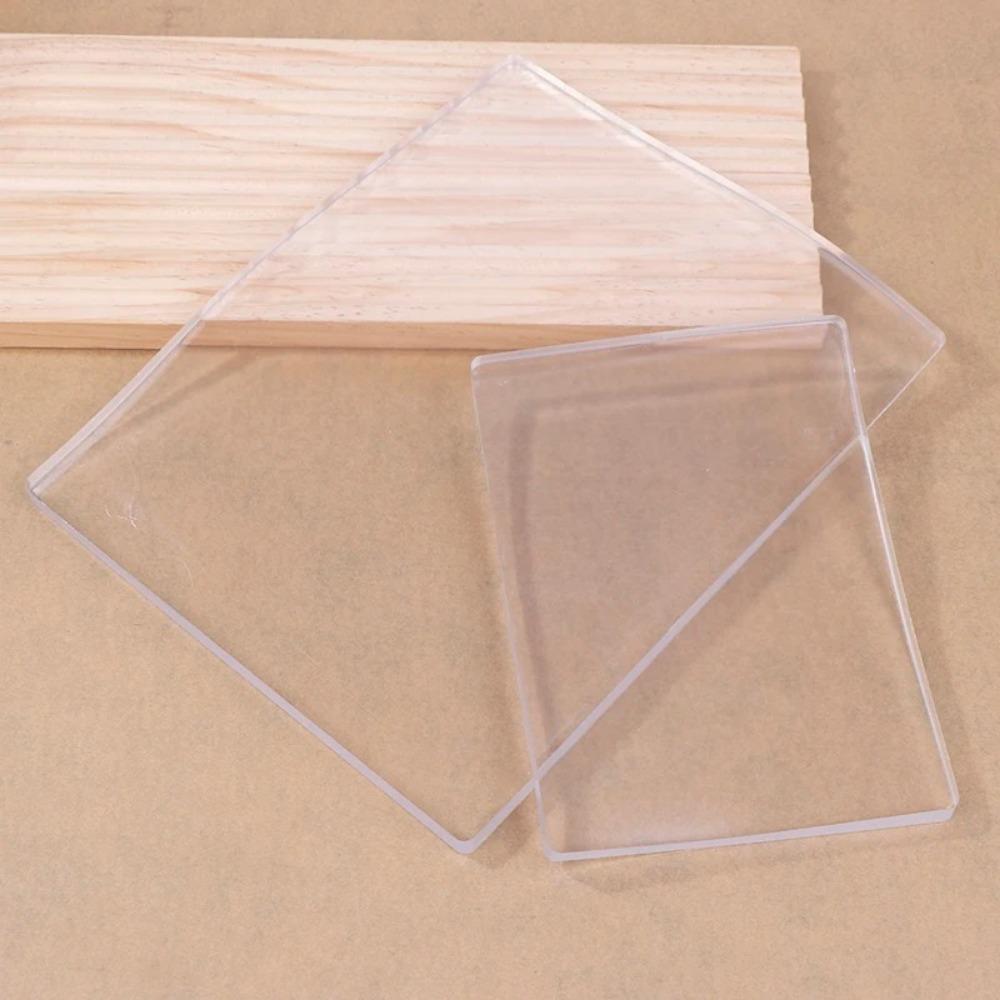 Многоразовая гелевая печатная пластина Прозрачный гель Искусство Прозрачная пластина Новая гелевая пластина Материалы для печати