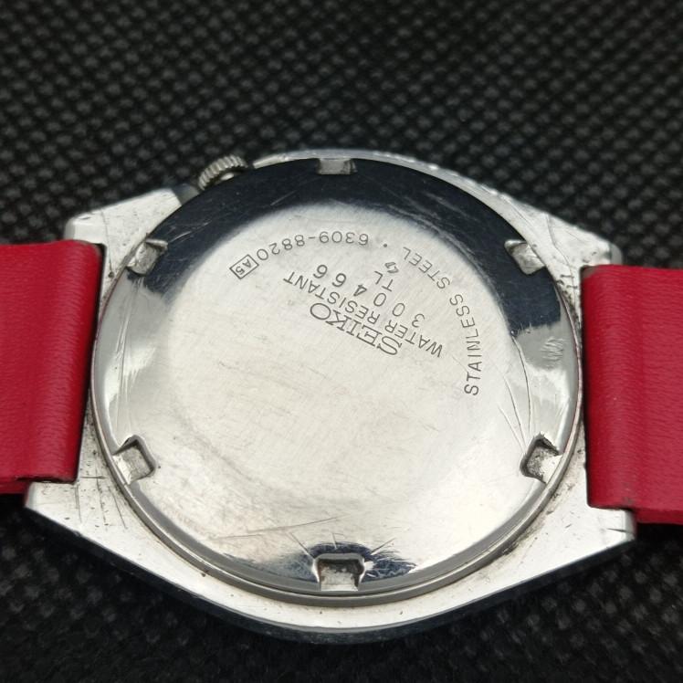 Б/У винтажные часы SEIKO 5 AUTOMATIC 6309A JAPAN MENS D/D WHITE WATCH 608g-a316322-2 SKU608g-a316322