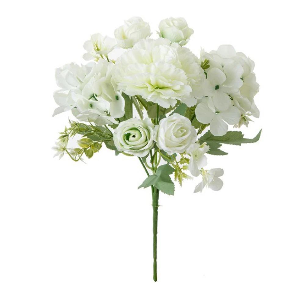 Silk Silk Artificial Flowers Vase Decorations Wedding Wreath Bridal Bouquet Wedding Ceremony