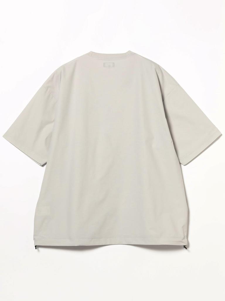 Beams S/S TEE Tech Loose T-Shirt, 24SS, Men's, LT.GREY, Medium, 11041314458