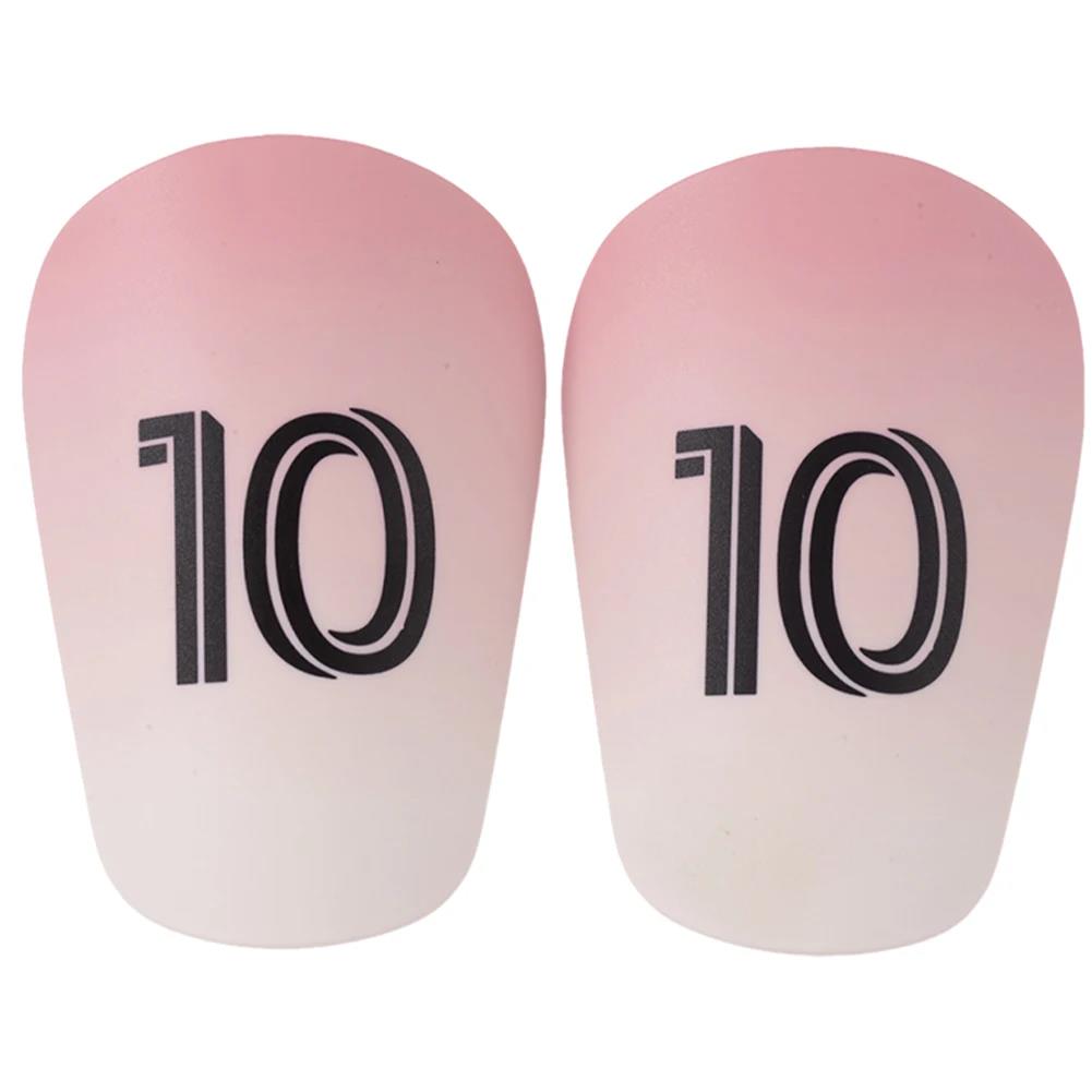 1 Pair Shin Pads EVA Cross Soccer Miniature Shin Guard Shock Absorbing Mini Shin Guards Lightweight for Kids Youth and Adults 1