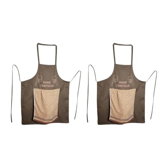 Men Chef Prank Apron with Surprise Pocket Adjustable Straps Kitchen Apron Fun White Elephant Gift for BBQ