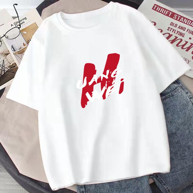 Футболка с коротким рукавом, модная брендовая мужская футболка, мужская большого размера, свободный воротник, принт, модный тренд, женский топ