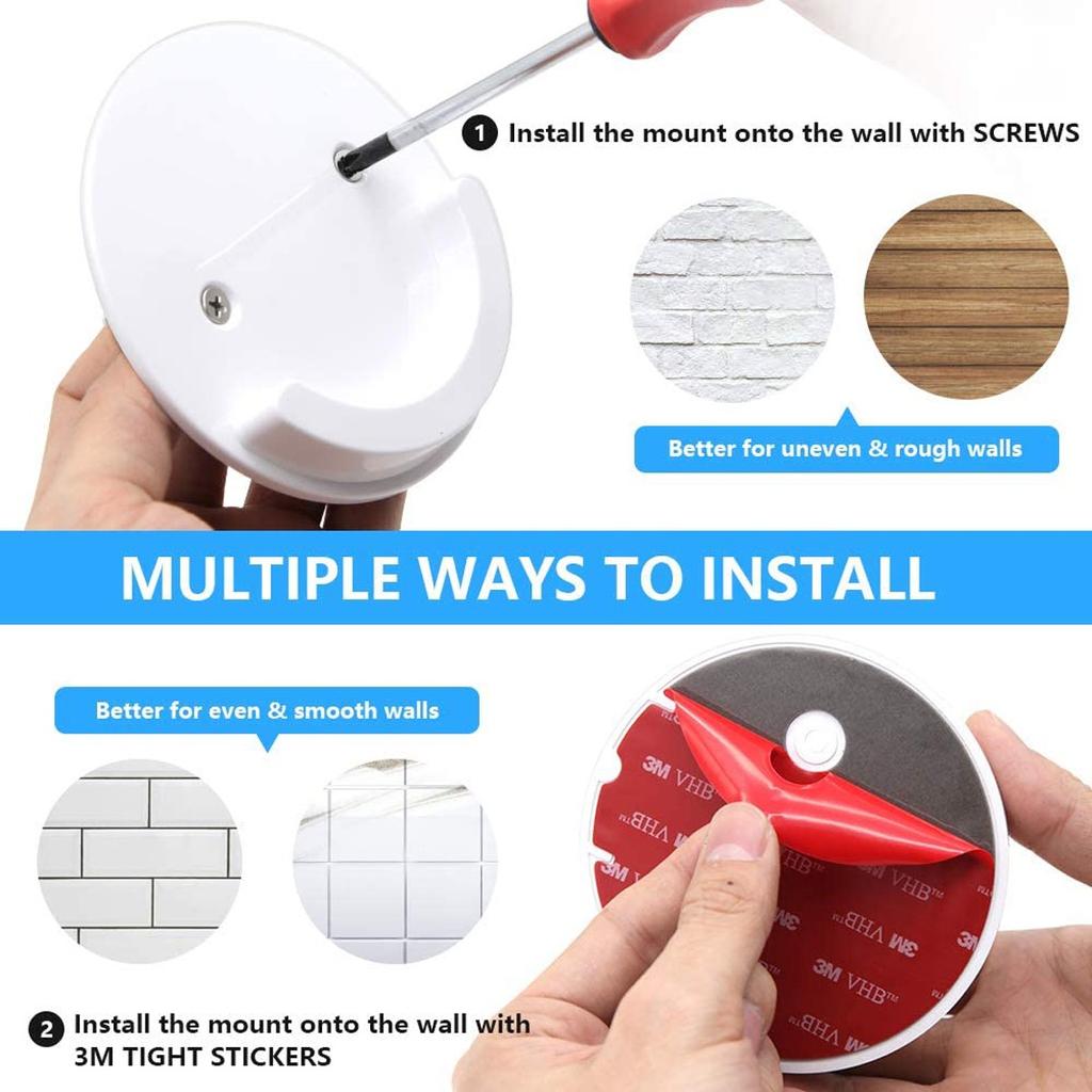 (ВАД) Держатель для вешалки на столбе, противоскользящий круглый стержень, занавеска для двери, занавеска для душа, противоскользящий крючок для пасты