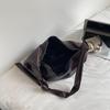 Винтажная Мягкая Кожаная Сумка на Плечо Женская Вместительная Сумка-Полумесяц Hobo Широкий Ремень Сумка-Слинг для Работы, Путешествий и Повседневных Прогулок