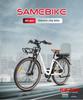 SAMEBIKE RS-A07 E-Bike 500W 36V13AH городской дорожный электрический велосипед Aldult 28-дюймовый большой покрышка тройной амортизации электрический велосипед