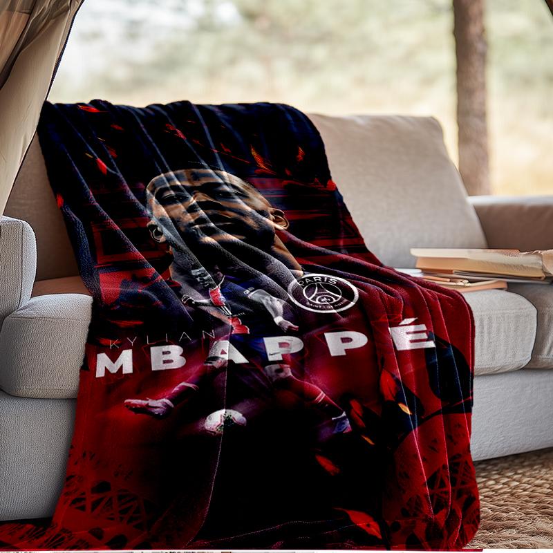 Football Stars Celebration Blanket Lightweight Ideal Bedding Blanket Perfect for Travel, Camping, Living Rooms, Offices, Sofas, Fan Christmas gift