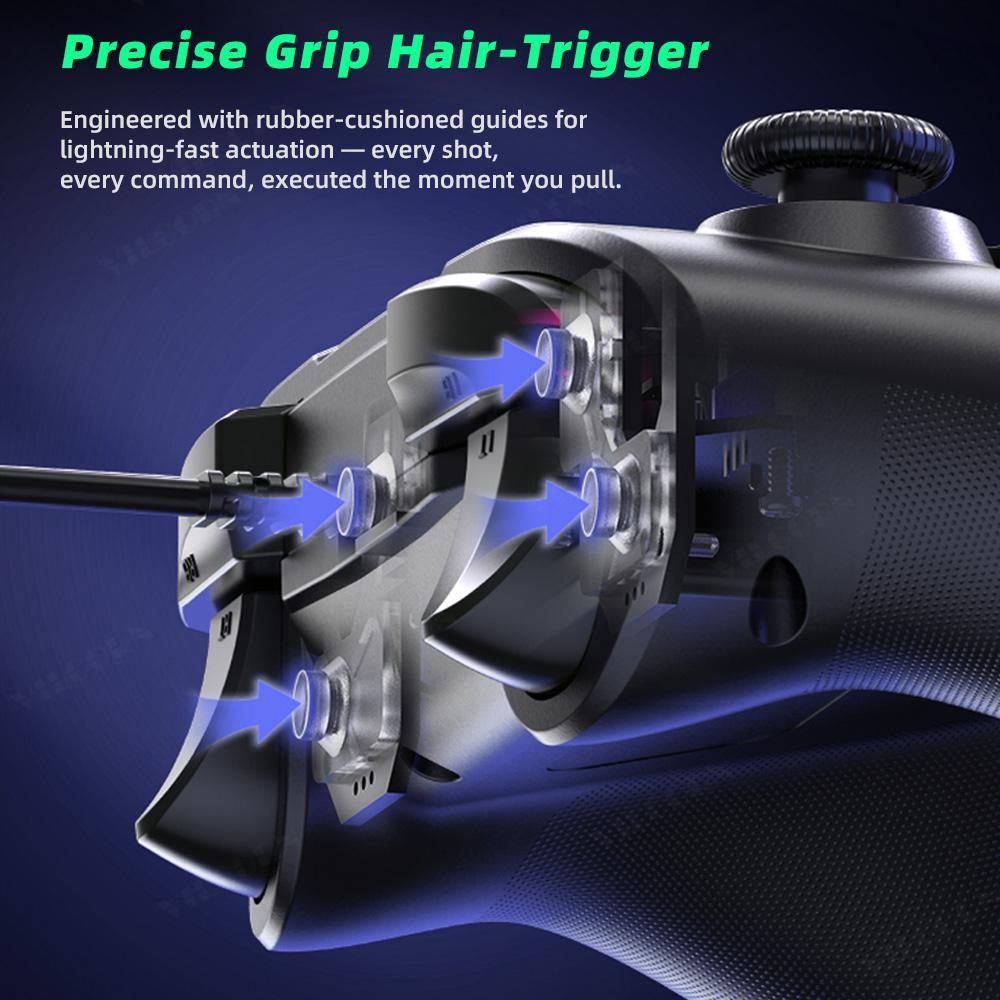 G4 Wired Game Controller for PS4 Compatible Console and PC with Turbo and Dual Vibration