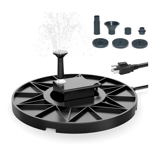 70 Вт Нагреватель для ванн для птиц, размораживатель для мелководных прудов, термостатически управляемый зимний уличный водонагреватель для перил балконов, ванн для птиц