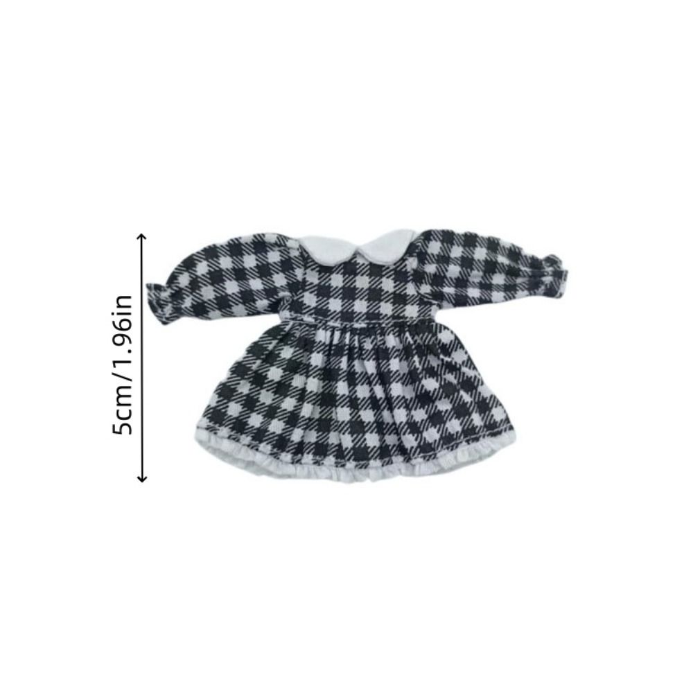 Lotus Leaf Sleeve Doll Clothes Casual Wear Obitsu11 Dresses Dolls Accessories OB11 Skirt 1/12 Bjd