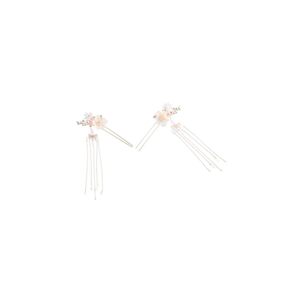 Tassel Hanfu Hair Stick Pearl Chinese Style Hairpin Set Ancient Style   Hairstyle Design Tool