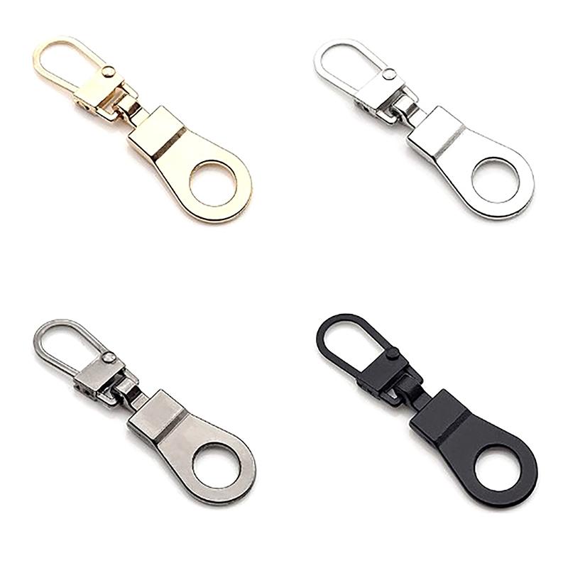 5 шт., металлический съемник на молнии, сменный язычок, ползунки на молнии, съемная головка на молнии, рюкзаки, кошельки, ремонт, швейные аксессуары