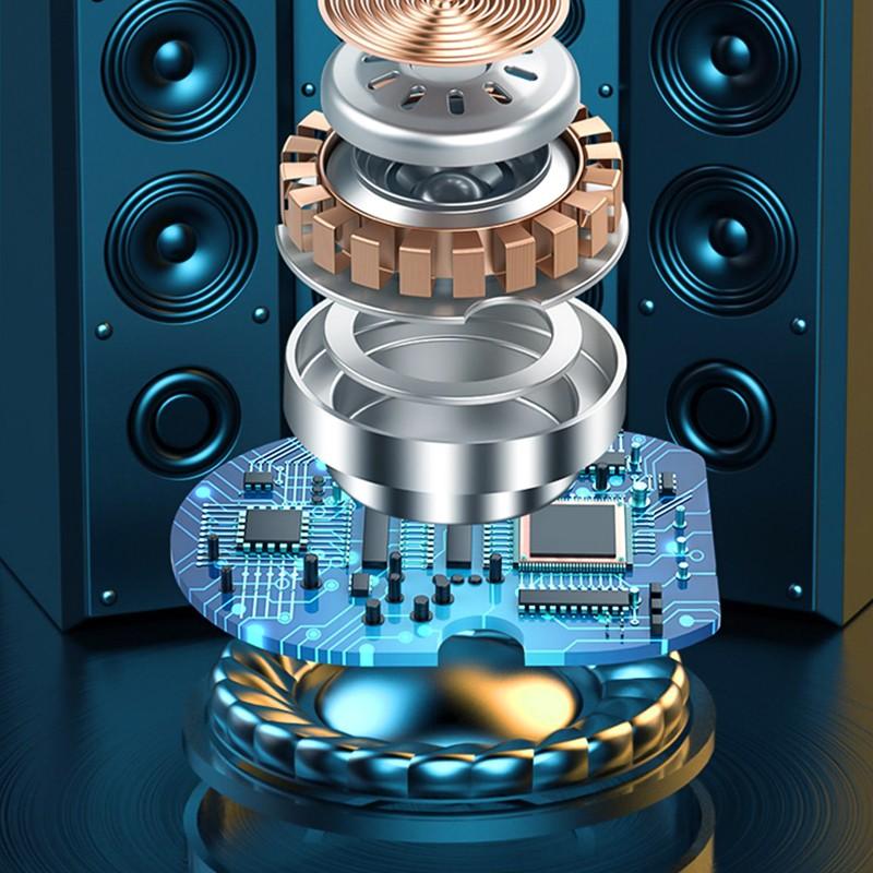 Новые беспроводные наушники Bluetooth V5.3 TWS Беспроводные наушники со светодиодным дисплеем и аккумулятором емкостью 1200 мАч, гарнитура с микрофоном