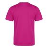 Ensemble foot enfant - NPZ - Style France - Rose fuchsia - Short blanc - 100% Polyester