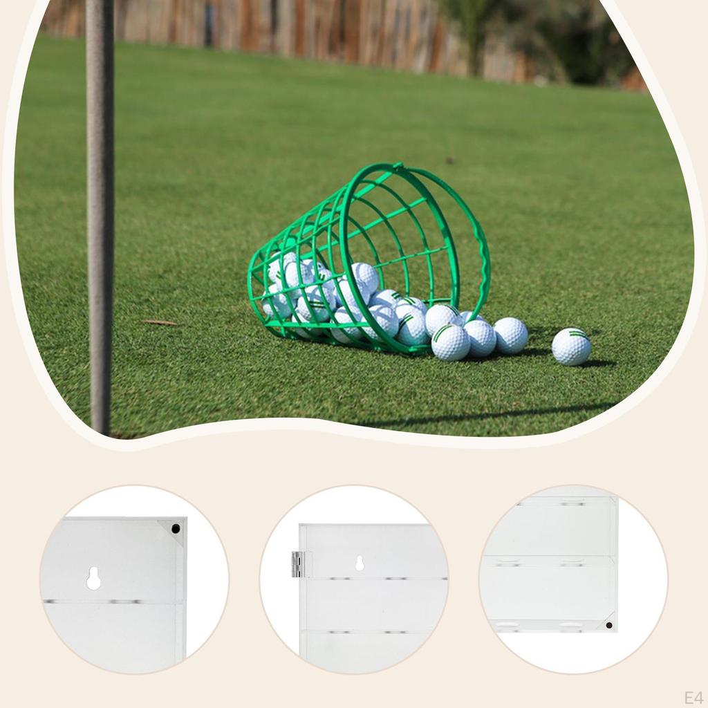 Дисплей для гольф-мячей Оборудование Подставка для клюшек Теннисный подарок для энтузиастов