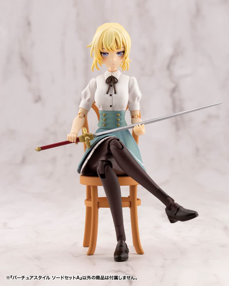 Kotobukiya Modeling Support Goods Virtua Style 01 Sword Set Total Length Approximately Plastic Model M.S.G A, 105mm, Non-Scale