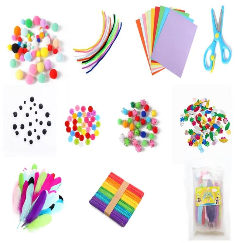 SMD 1PCS Товары для творчества и творчества Детские игрушки DIY Набор для коллажа своими руками Обучающие игрушки Набор из 10 предметов