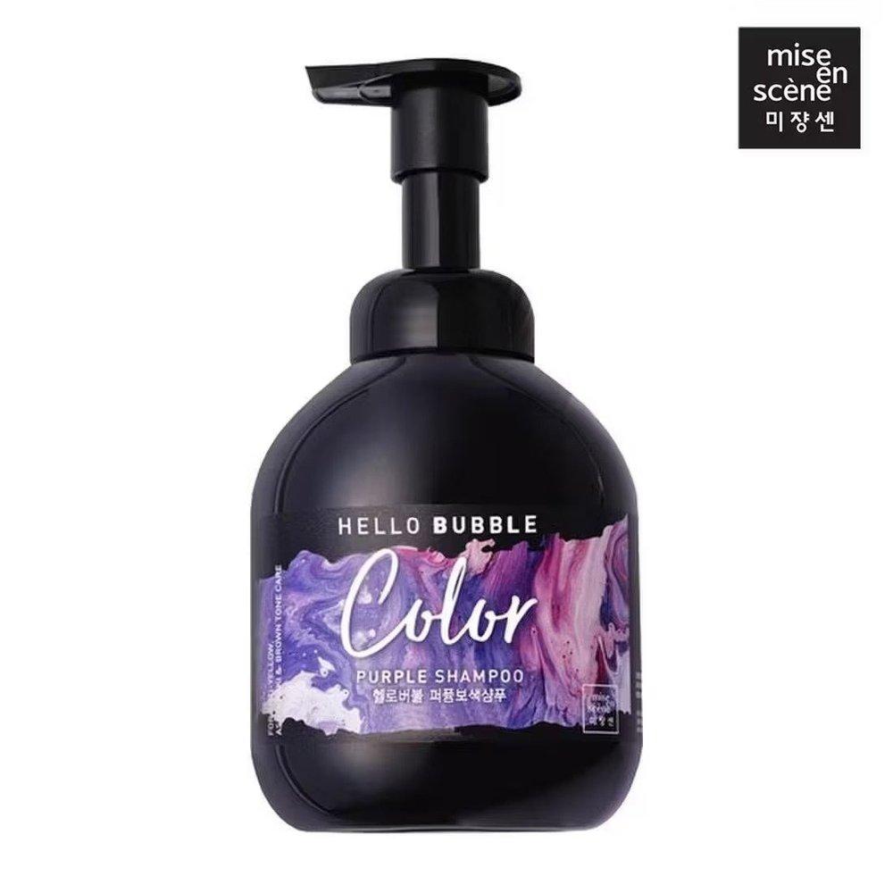 mise en scène Hellobubble Color Complementary Shampoo 400ML_Purple