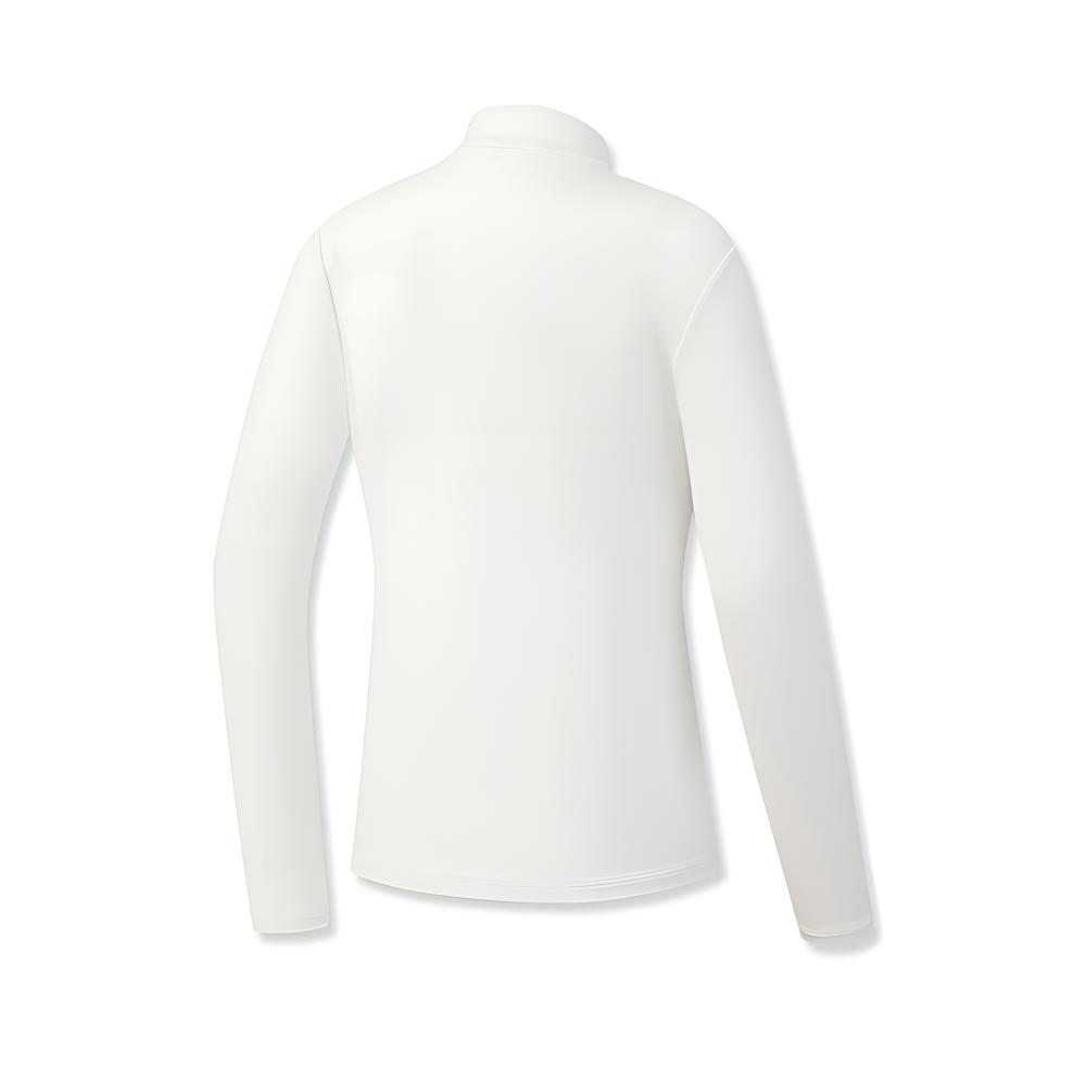 Fila Golf Series Trendy Fashion Versatile Casual Sports Long Sleeve T-Shirt Women Tops Jade-White A11W545220FWT