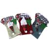 3Pcs Set Christmas Stockings Sock Gift Bag Hanging Pendant Christmas Tree Decoration