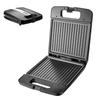 Sandwich Grill - DAM - 1400W - Black - Compact - Non-stick