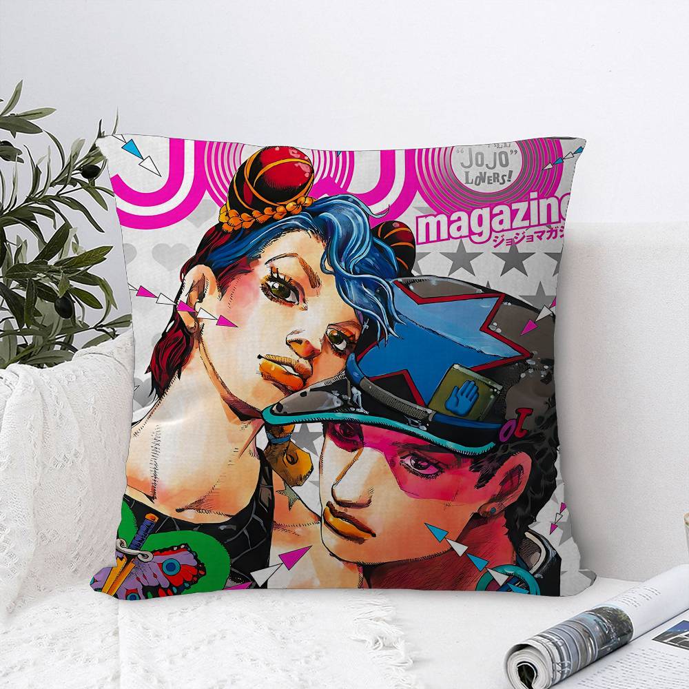 Японская Чехол для подушки JoJo's Bizarre Adventure Декоративная Подушка Диван Домашний Декор Чехол Чехлы для подушек