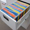 20Pcs Hanging File Folders Document Organizer with Tabs Easy Identification File Clip Board Assorted Color Document Organization Tool