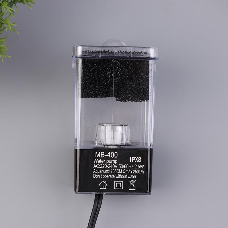 Аквариумный внешний подвесной фильтр мини-фильтр интерфейс питания для аквариума 2,5 Вт поток 250H/L для аквариумов ниже 30 см