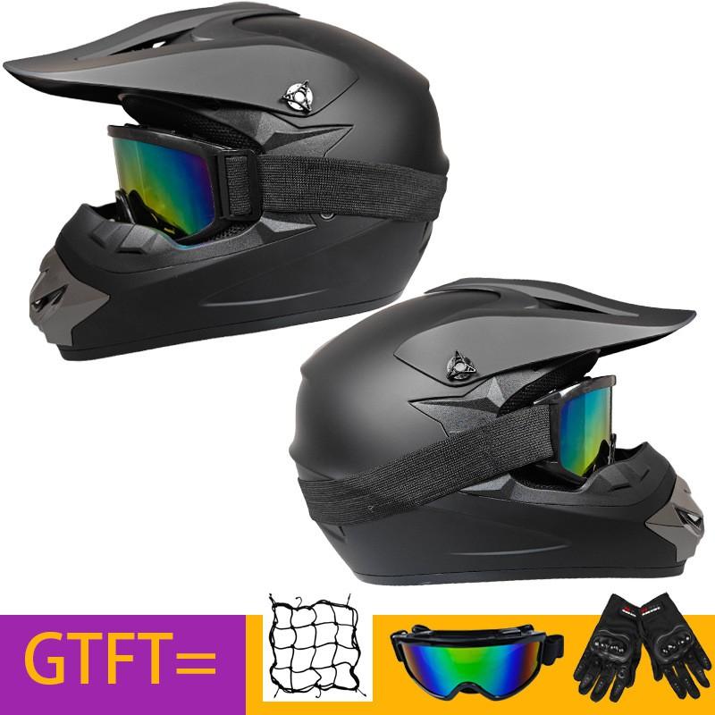 Full Face Off-Road Helmet Electric Bike Mountain Downhill Youth ATV