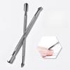 Stainless Steel Double-ended Nails Steel Push Lift Nail Remover Manicure Tool Beauty Nail Push Trim Nail Tool