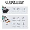 120W High-speed Charging USB Type C Phone Adapters USB C To A Male To Female Converter for MacBook IPhone Samsung Connectors