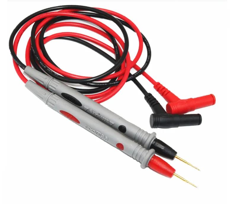 Набор из 2 шт. Многофункциональный кабель-ручка для мультиметра, зажим типа «крокодил», тестовый зажим, зажим для конденсатора, набор аксессуаров, мультиметр, ручка для мультиметра