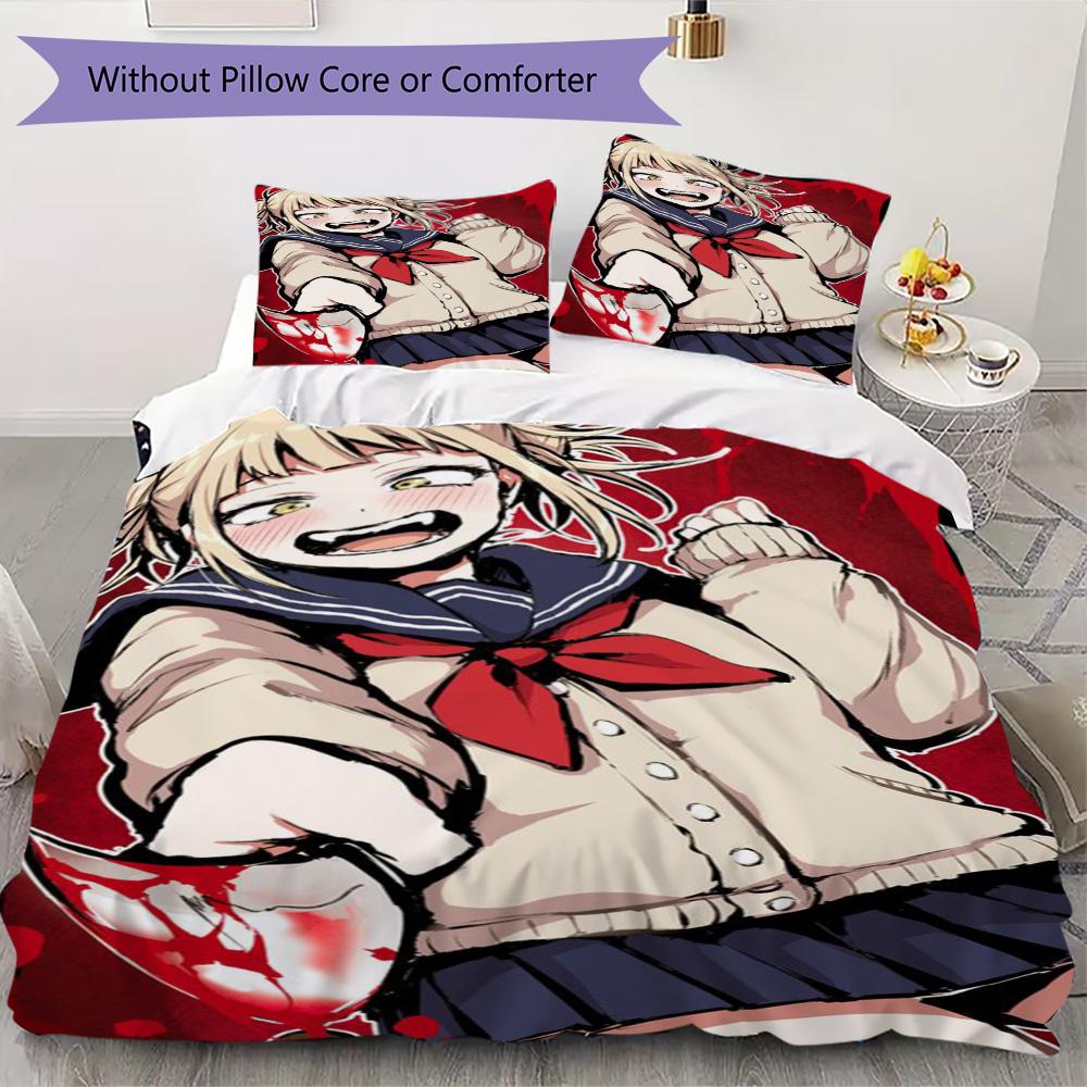 Toga Himiko Pattern Bedding,Quilt Set Quilt Cover Pillowcase Home Birthday Gift (1*duvet cover+2*pillowcase,without core)NSJT0928562