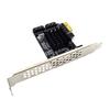 PCIe PCI Express to 6Gbps SATA 3.0 2-Port SATA III Expansion Card Board Adapter