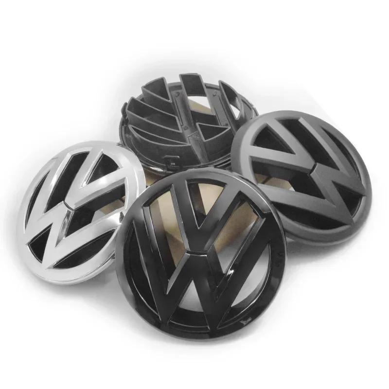 Valve Stems Caps 2026 New Volkswagen VW Hub Caps 1Pcs 56D853630C 135mm 113mm Car Logo Front Bonnet Hood Rear Tail Trunk Emblem A