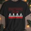 Рождественская футболка унисекс Stranger Things, 100% хлопок, мужская футболка, топ, подарок для фаната из Хокинса, Индиана