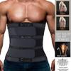 Men Waist Trainer Fitness Waist Trimmer Belt Workout Cincher Corsets Slimming Body Shaper Weight Loss Fat Burner Sweat Straps