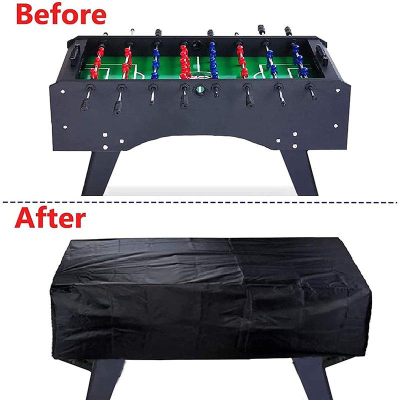 Waterproof Football Table Cover Dustproof Game Billiard Table Cover Tear-Resistant Fabric 210D Heavy Outdoor Terrace Table Cover