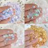 10 г Золотые Звезды и Цветы Блестки Бисер для DIY Кристальная Слизь и Нейл-арт