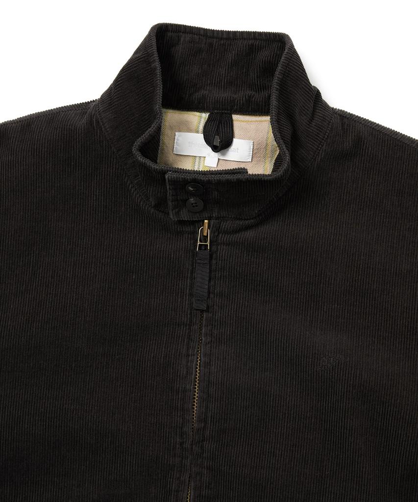 THISISNEVERTHAT Corduroy Harrington Jacket Off Black