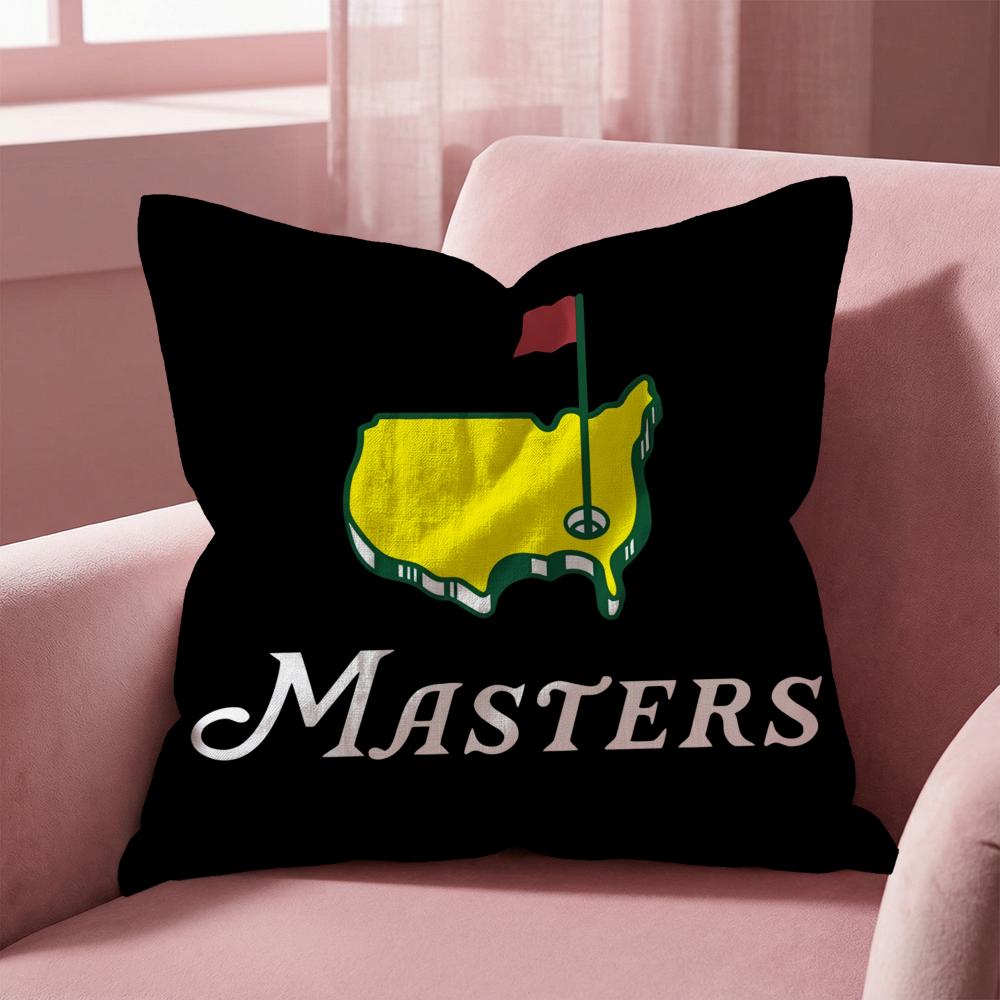 Подушка с принтом Masters Golf, чехол для подушки для различных ситуаций, для дома и автомобиля - Двусторонний, Мягкий и прочный для ежедневного использования