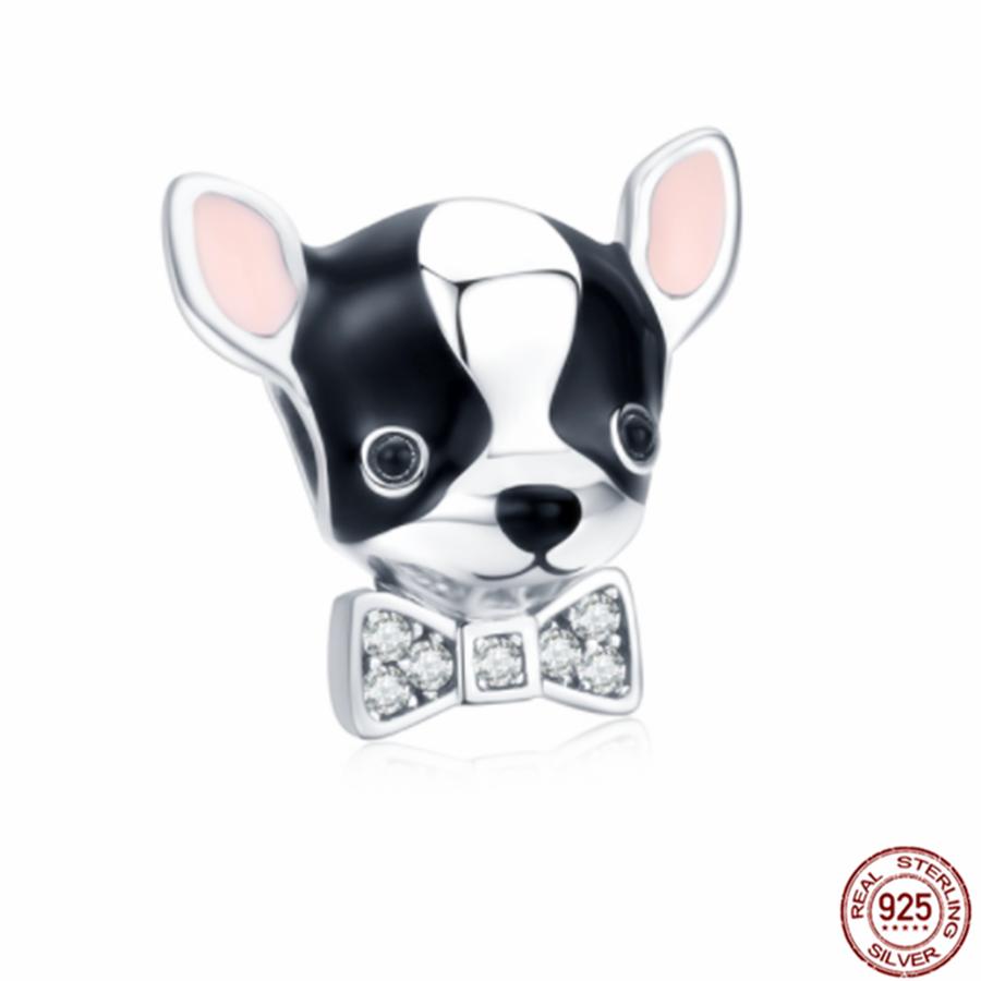 Подходят оригинальные браслеты, подвески, ювелирные изделия, новые S925 стерлингового серебра, сверкающие бусины камеры, семейное дерево, воздушный шар, щенок, кошка, кулон